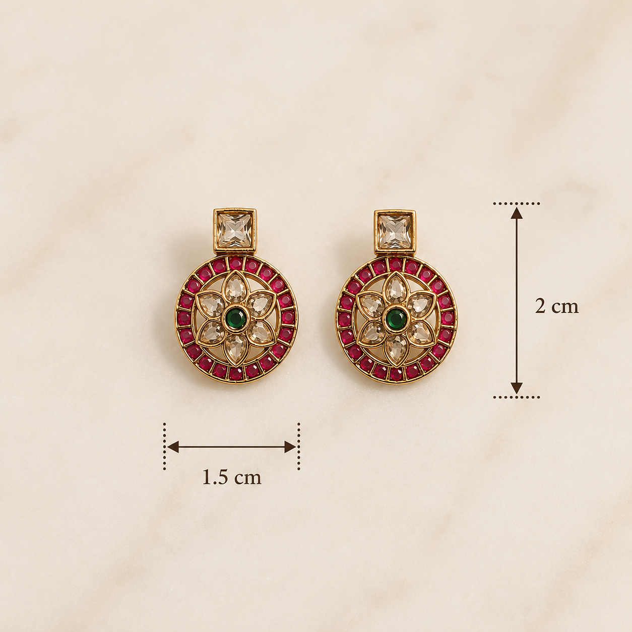 Ratna Mandala Studs