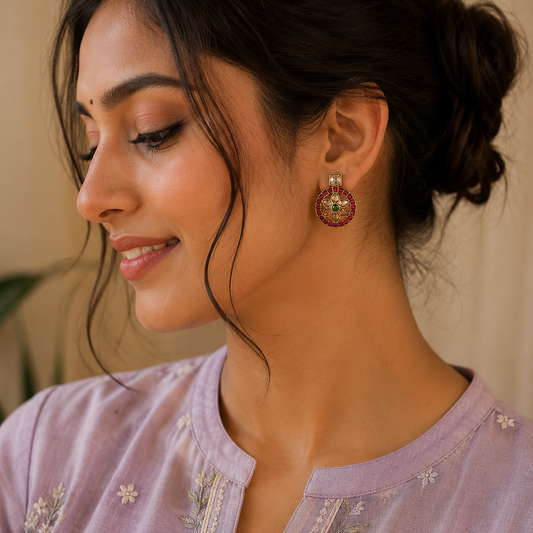 Ratna Mandala Studs