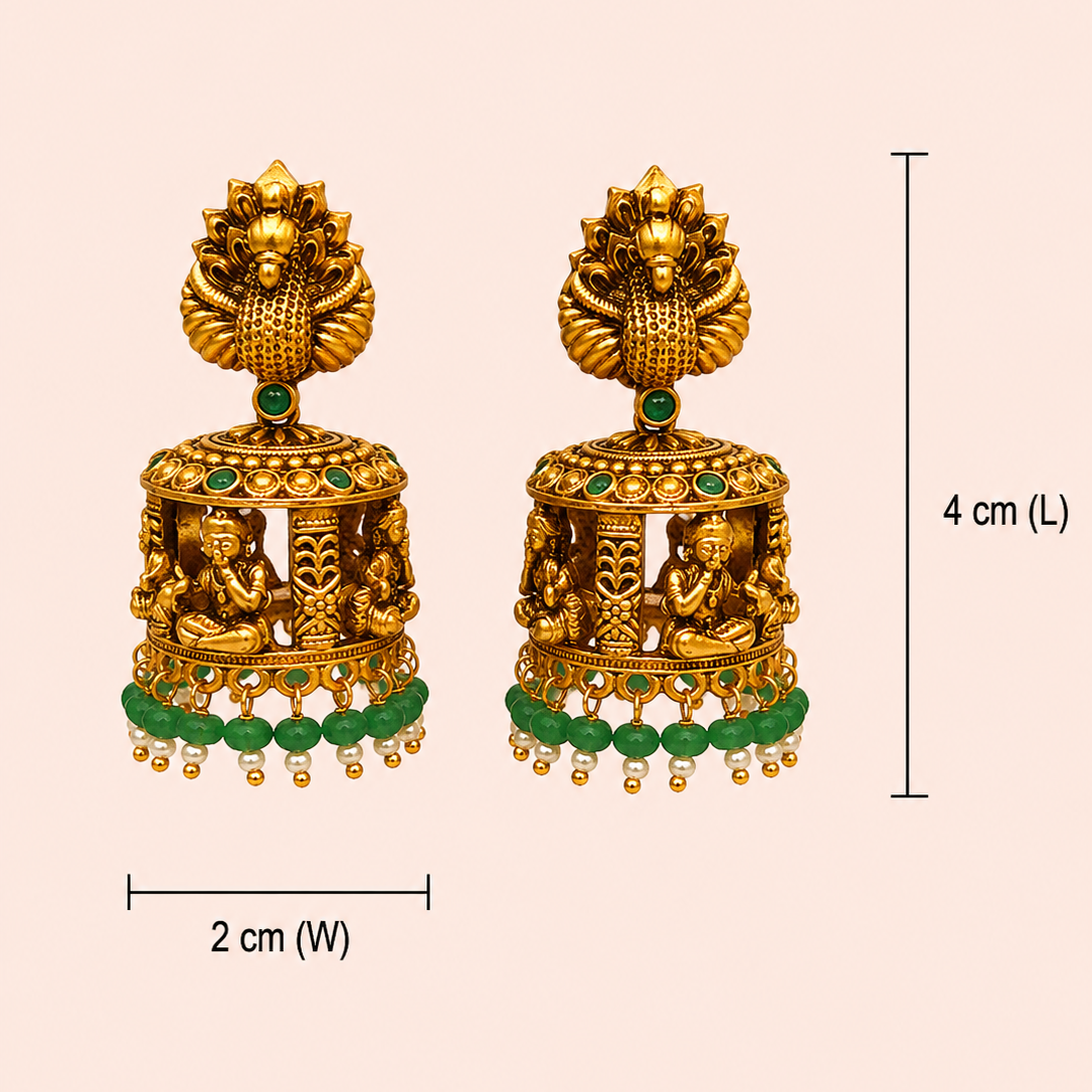Divya Mantapa Jhumkas