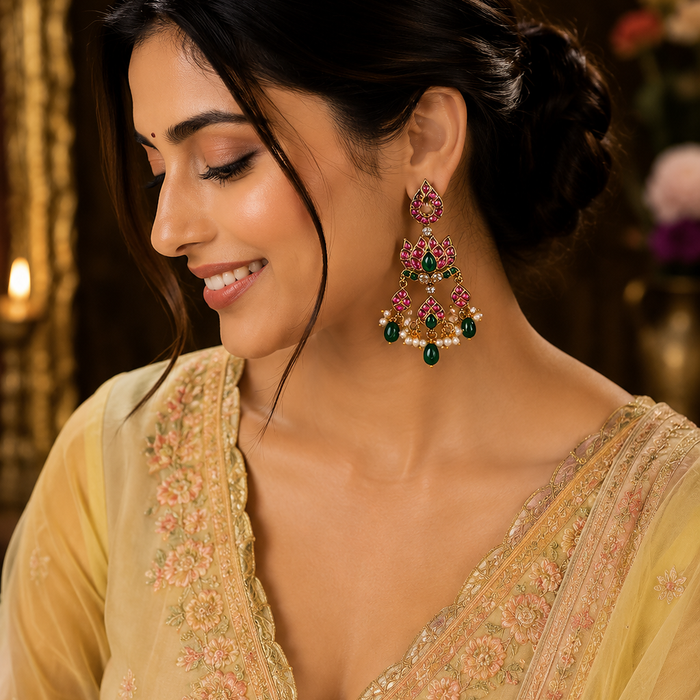 Padmashri Chandrika Jhumkas