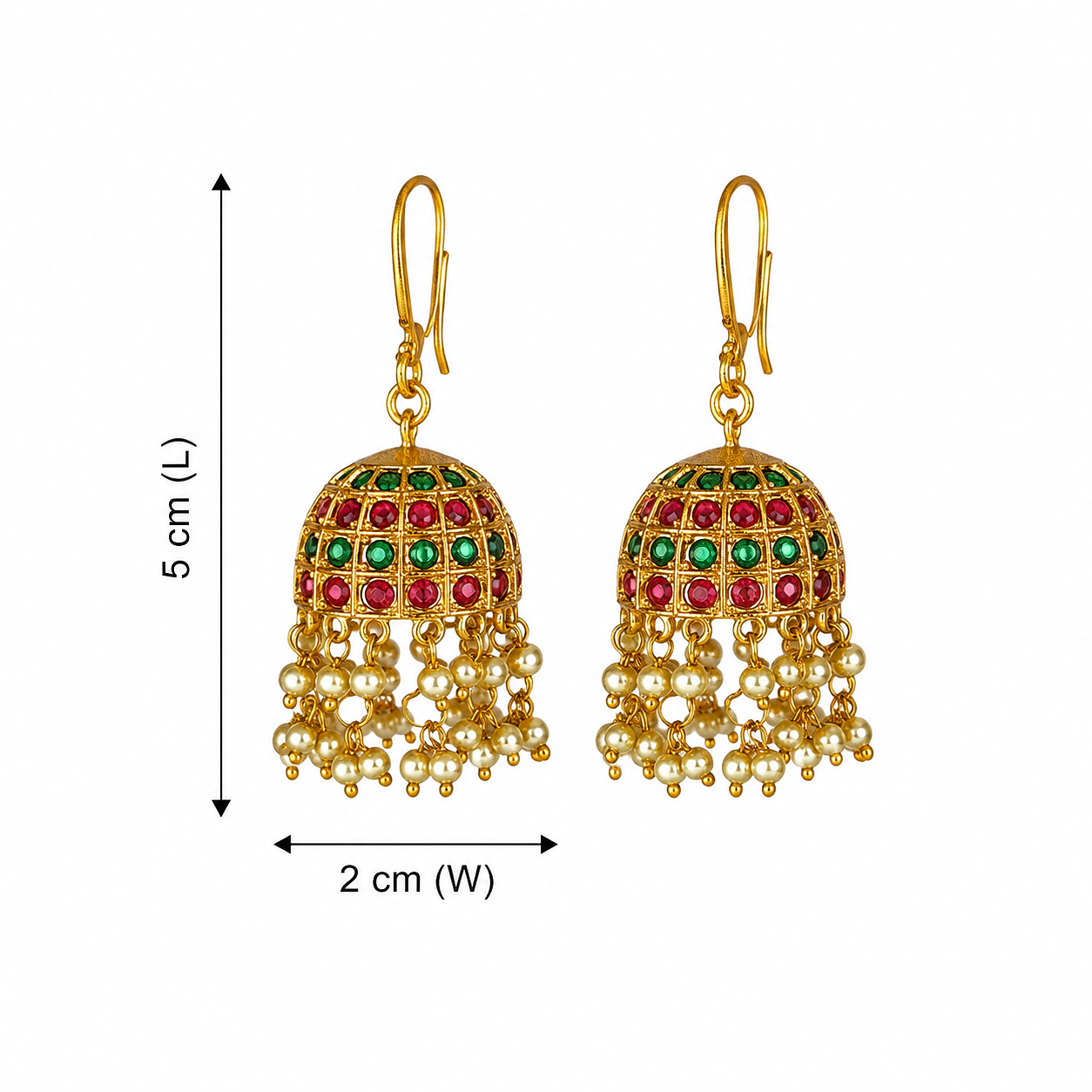 Ratnavalli Jhumkas