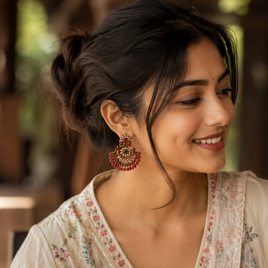 Mayur Ratna Chandrika - Pink