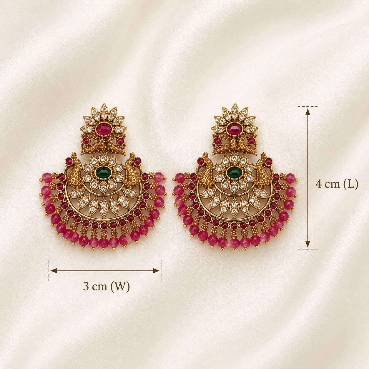 Mayur Ratna Chandrika - Pink