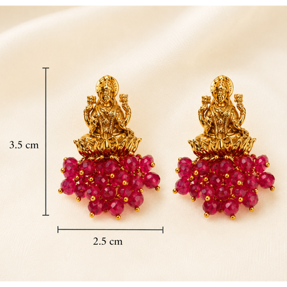 Shriyambari Studs - Red