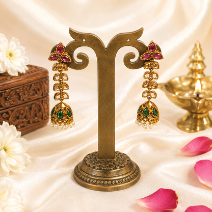 Ratna Lahari Jhumkas