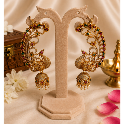 Mayura Vilasa Jhumkas