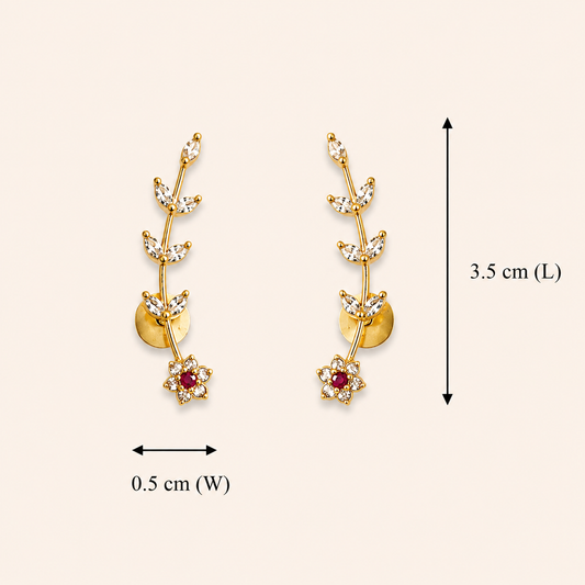 Tarini Pushpa Ear Climber