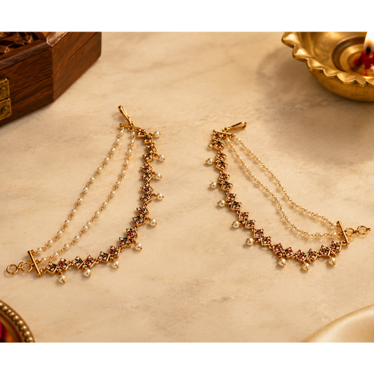 Manjari Ear Chain