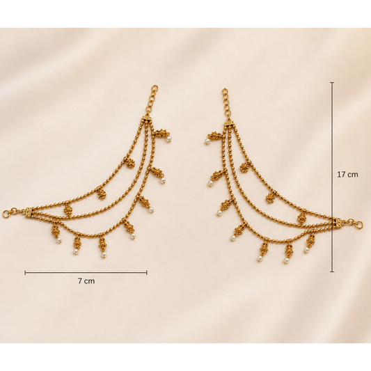 Svarnalata Ear Chain