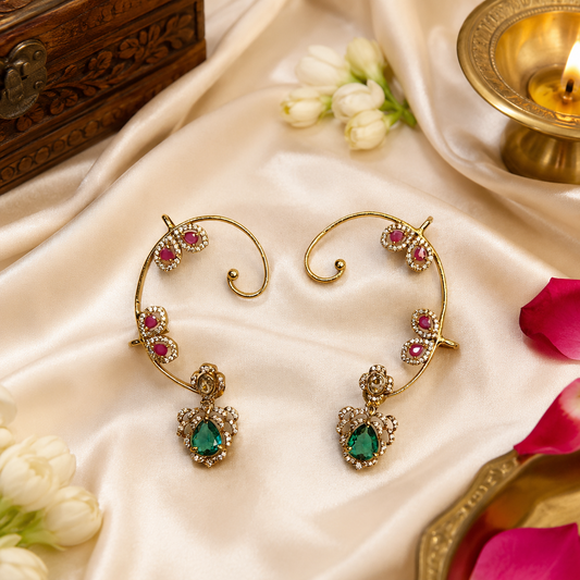 Marakata Valli Ear Cuff