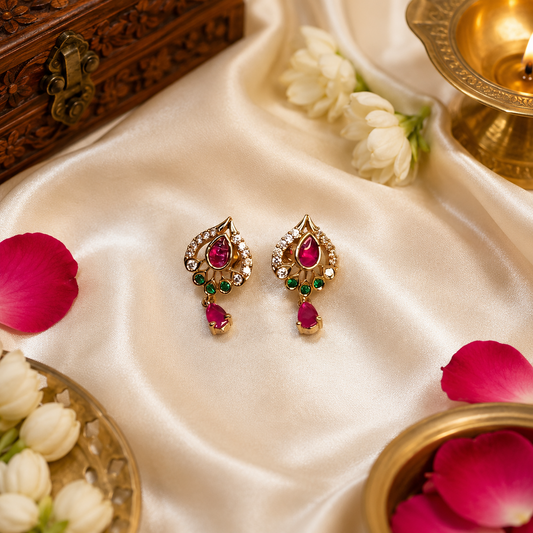 Padmaraga Pallavi Studs