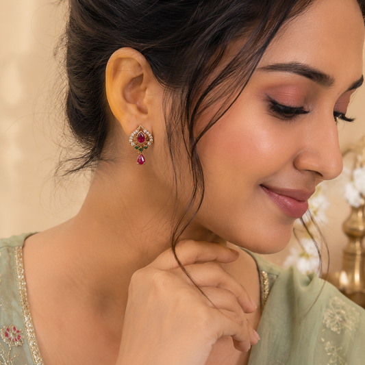 Padmaraga Pallavi Studs
