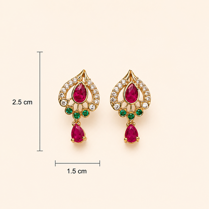Padmaraga Pallavi Studs