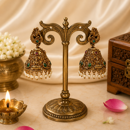 Harinika Antique Jhumkas