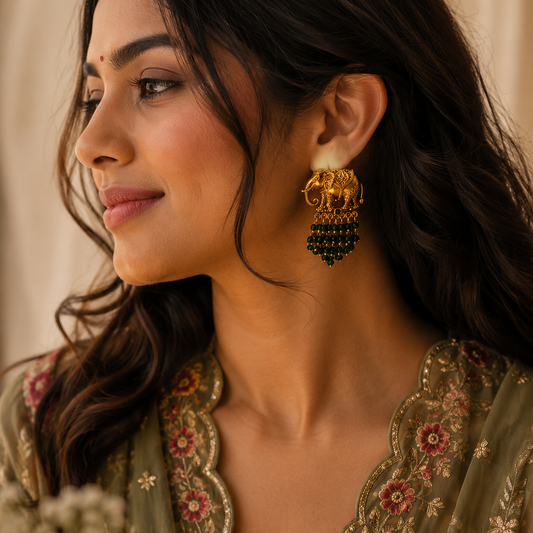 Gaja Vaibhavi - Green