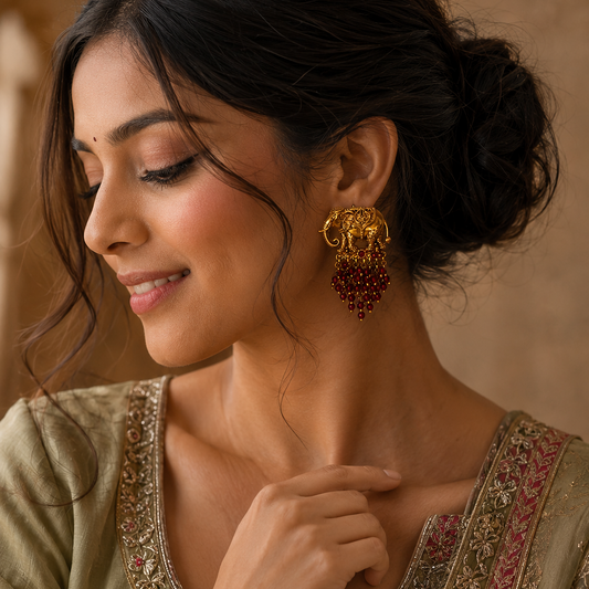 Gaja Vaibhavi - Red