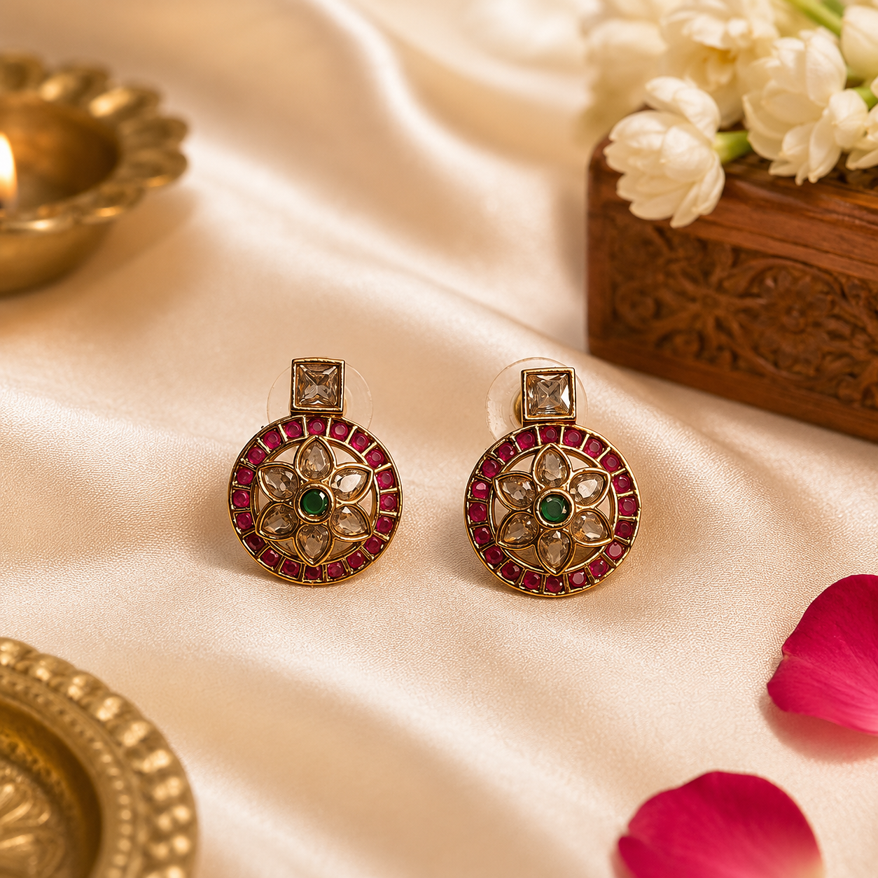 Ratna Mandala Studs
