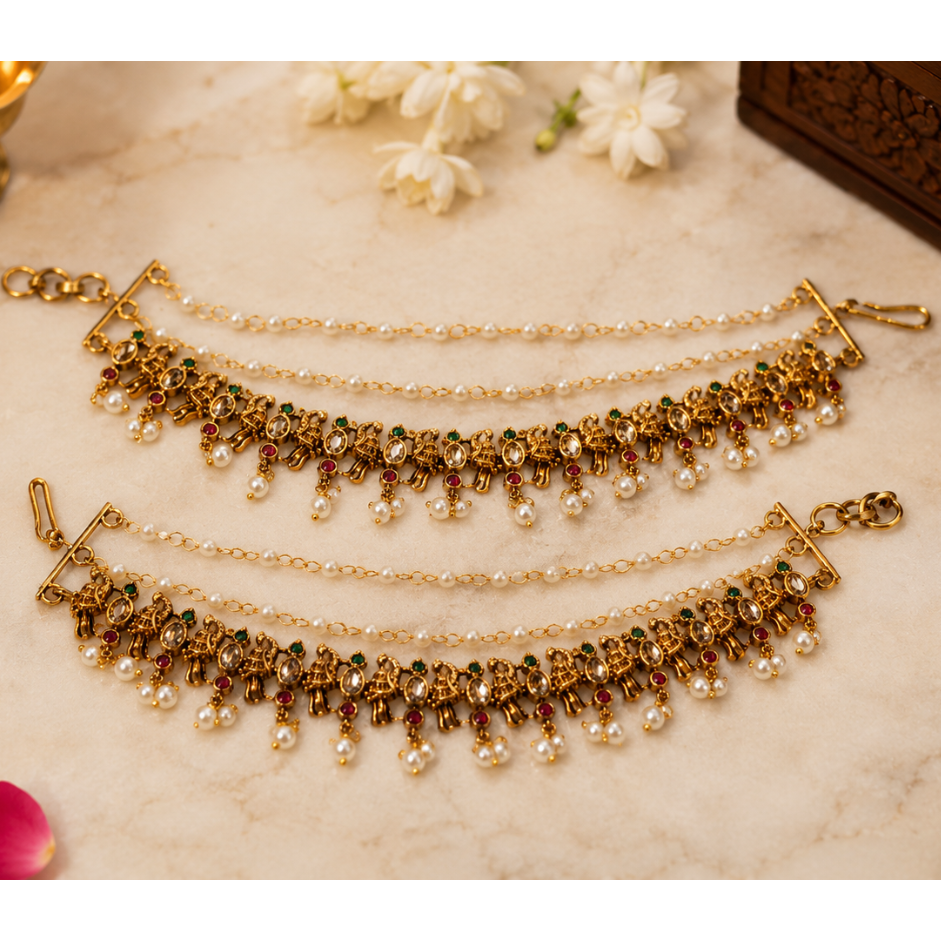 Mayuranjali Ear Chain