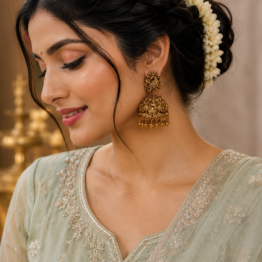 Gajalakshmi Jhumka