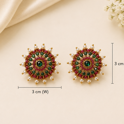 Ratna Chakrika Studs