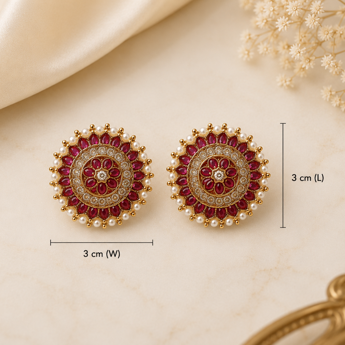 Padmaratna Mandala Stud