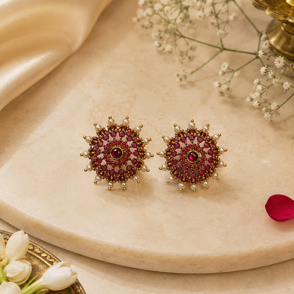 Manikya Mandala Studs