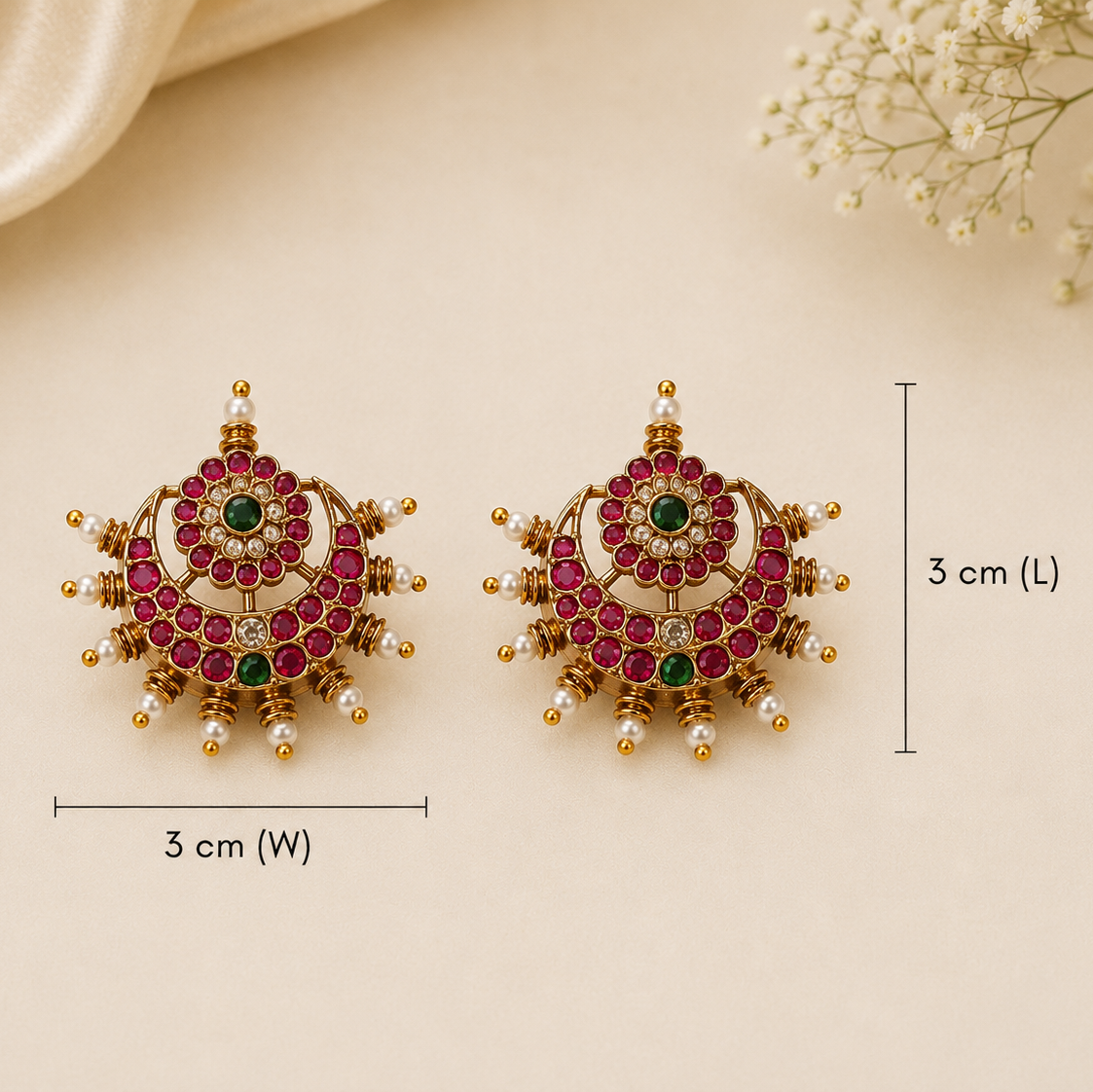 Kumudini Stud Earrings
