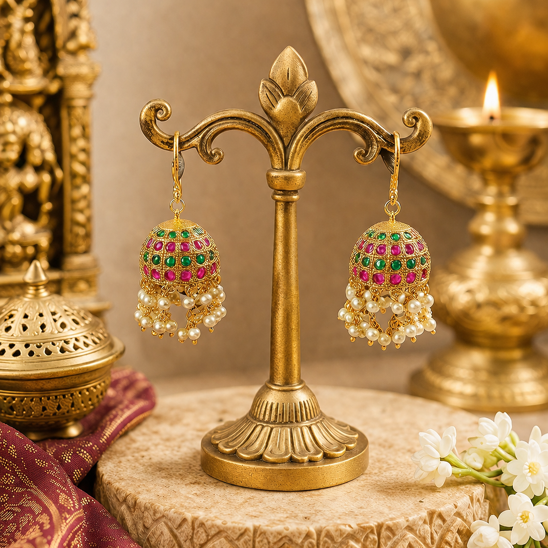 Ratnavalli Jhumkas