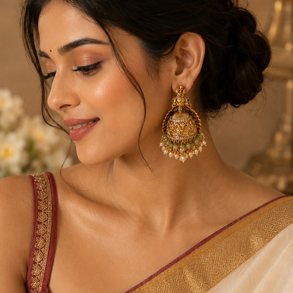 Mayura Vaibhavi Jhumkas