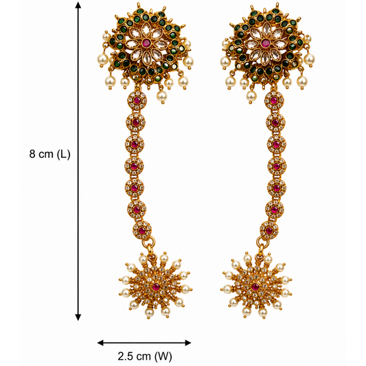 Mayurika Ear Cuffs
