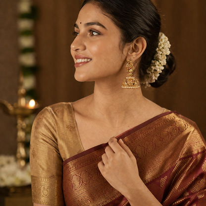 Varnika Mahalakshmi Jhumkas